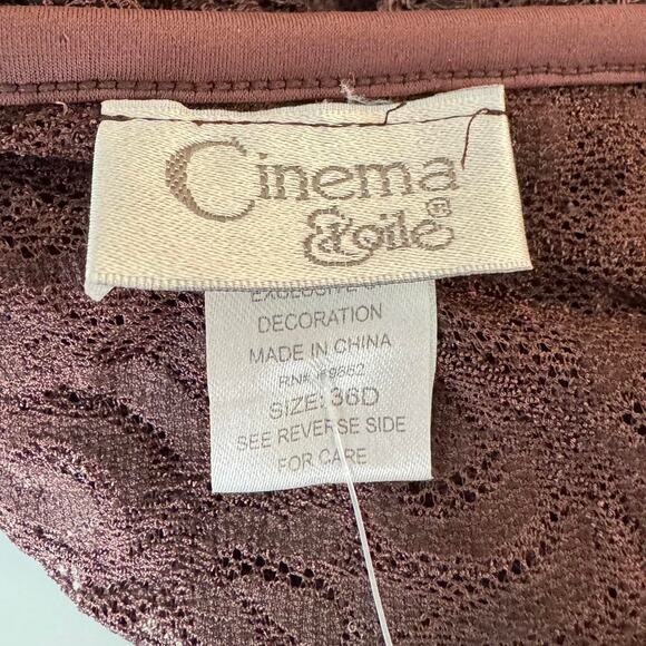 Vintage brown lace camisole - Picture 5 of 5